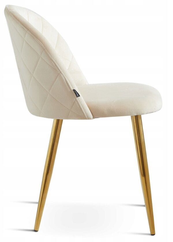 Kėdė Viking Glamour 78 x 48 x 44, smėlio spalvos цена и информация | Virtuvės ir valgomojo kėdės | pigu.lt