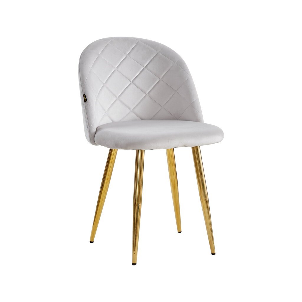 Kėdė Viking Glamour 78 x 48 x 44 cm, šviesiai pilka kaina ir informacija | Virtuvės ir valgomojo kėdės | pigu.lt