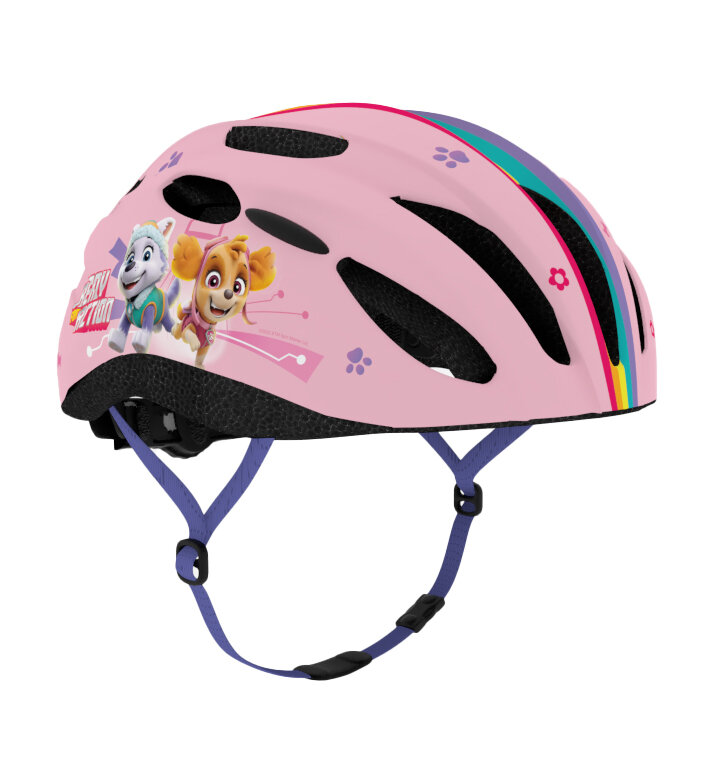 Vaikiškas Mergaičių Paw Patrol dviračių šalmas In-Mold, rožinis цена и информация | Šalmai | pigu.lt