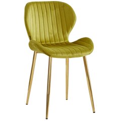 Kėdė Viking Diana, 80 x 44 x 47, žalia/alyvuogių kaina ir informacija | Virtuvės ir valgomojo kėdės | pigu.lt