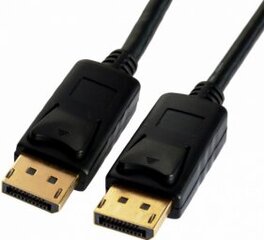Brackton DisplayPort Male - DisplayPort Male 1.5 м Black 5K цена и информация | Кабели и провода | pigu.lt
