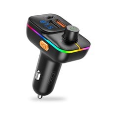 XO transmiter FM BCC09 Bluetooth MP3 car charger 25W black цена и информация | FM-модуляторы | pigu.lt