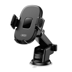 XO car holder C121 black with suction cup цена и информация | Держатели для телефонов | pigu.lt