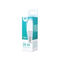 LED Bulb E27 C37 3W 230V 4500K 245lm Forever Light цена и информация | Электрические лампы | pigu.lt