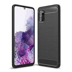 Carbon Case для Samsung Galaxy A6 ( A6 2018 ) черный цена и информация | Чехлы для телефонов | pigu.lt