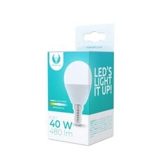 LED bulb E14 G45 6W 6000K 480lm Forever Light цена и информация | Электрические лампы | pigu.lt