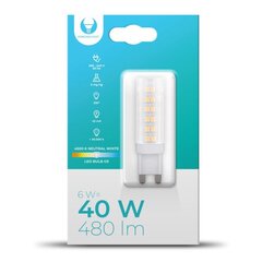 LED Bulb G9 6W 230V 4500K 480lm Forever Light цена и информация | Электрические лампы | pigu.lt