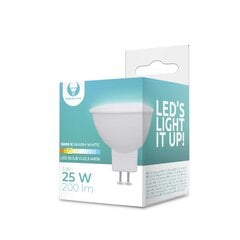 LED Bulb GU5,3 MR16 3W 12V 3000K 200lm Forever Light цена и информация | Электрические лампы | pigu.lt