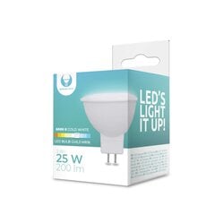 LED Bulb GU5,3 MR16 3W 12V 6000K 240lm Forever Light цена и информация | Электрические лампы | pigu.lt