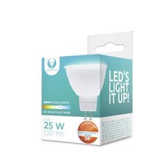 LED Bulb GU5,3 MR16 3W 12V 6000K 130lm 38° Forever Light цена и информация | Электрические лампы | pigu.lt