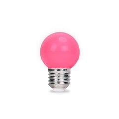 LED Bulb E27 G45 2W 230V pink 5pcs Forever Light цена и информация | Электрические лампы | pigu.lt