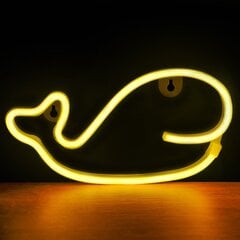 Forever light sieninis šviestuvas Whale kaina ir informacija | Sieniniai šviestuvai | pigu.lt