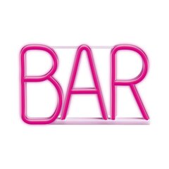 NEON LED BAR pink Bat + USB FLNE24 Forever Light цена и информация | Детали интерьера | pigu.lt