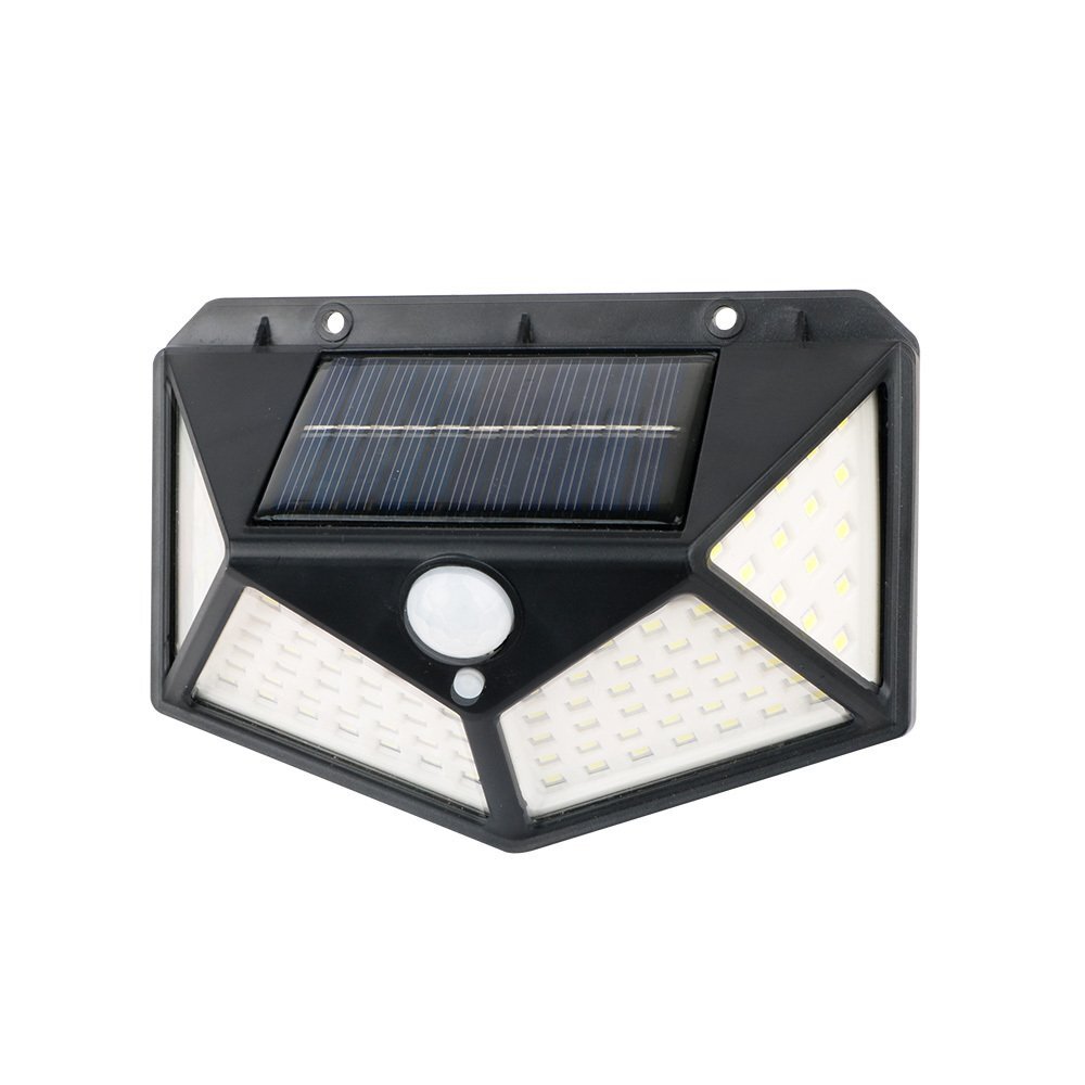 SUNARI Solar Lamp LED FLS-65 100*SMD PIR 6W 480lm 6000K 1200mAh Li-Ion Forever Light kaina ir informacija | Lauko šviestuvai | pigu.lt