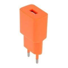 Setty charger 1x USB 2,4A LSIM-A-1210 orange цена и информация | Зарядные устройства для телефонов | pigu.lt