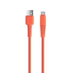 Setty cable USB - USB-C 1,5 m 2,1A KSA-C-1.5210 orange цена и информация | Кабели для телефонов | pigu.lt