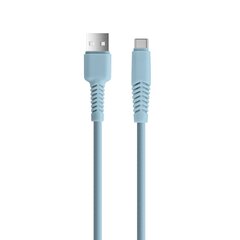 Setty cable USB - USB-C 1,5 m 2,1A KSA-C-1.523 blue цена и информация | Кабели для телефонов | pigu.lt