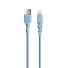 Setty cable USB - Lightning 1,5 m 2,1A KSA-L-1.523 blue цена и информация | Кабели для телефонов | pigu.lt