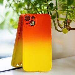 Fusion Neogradient case 1 силиконовый чехол для Xiaomi Redmi Note 12 4G оранжевый - желтый цена и информация | Чехлы для телефонов | pigu.lt