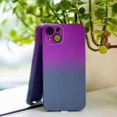 Fusion Neogradient case 2 силиконовый чехол для Apple iPhone 11 фиолетовый синий цена и информация | Чехлы для телефонов | pigu.lt