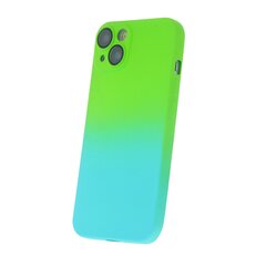 Fusion Neogradient case 3 силиконовый чехол для Xiaomi Redmi Note 12 Pro 5G зеленый голубой цена и информация | Чехлы для телефонов | pigu.lt