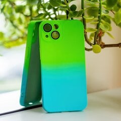 Fusion Neogradient case 3 силиконовый чехол для Samsung A336 Galaxy A33 5G зеленый голубой цена и информация | Чехлы для телефонов | pigu.lt