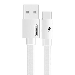 Cable USB Micro Remax Kerolla, 2m (white) цена и информация | Кабели для телефонов | pigu.lt