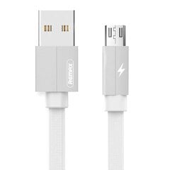 Cable USB Micro Remax Kerolla, 2m (white) цена и информация | Кабели для телефонов | pigu.lt