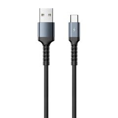 Cable USB-C Remax Kayla II, RC-C008, 1m (black) цена и информация | Кабели для телефонов | pigu.lt