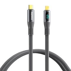 Cable USB-C-lightning Remax Zisee, RC-C031, 20W (grey) цена и информация | Кабели для телефонов | pigu.lt