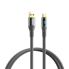 Cable USB-C Remax Zisee, RC-030, 66W, 1,2m (grey) цена и информация | Кабели для телефонов | pigu.lt