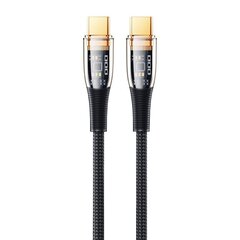 Cable USB-C USB-C Remax Explore, RC-C062, 1,2m, 100W, (black) цена и информация | Кабели для телефонов | pigu.lt