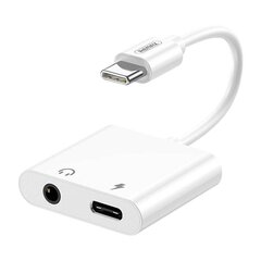 Adapter Remax USB-C to USB-C, AUX 3.5mm, RL-LA11 (white) цена и информация | Remax Компьютерная техника | pigu.lt