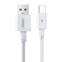 USB to USB-C cable Remax Marlik, 2m, 100W (white) цена и информация | Кабели для телефонов | pigu.lt