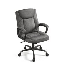 Офисное кресло, 70 x 66 x (92-102), черное цена и информация | Офисные кресла | pigu.lt