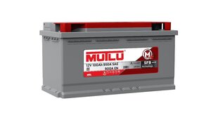Aккумулятор Mutlu 100Ah, 900A, 12V, 353x175x190мм цена и информация | Аккумуляторы | pigu.lt