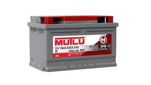 Aккумулятор Mutlu 78Ah, 780A, 12V, 278x175x190мм цена и информация | Аккумуляторы | pigu.lt