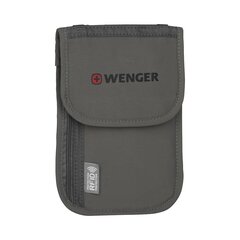 Kaklo maišelis Wenger, pilkas kaina ir informacija | Lagaminai, kelioniniai krepšiai | pigu.lt