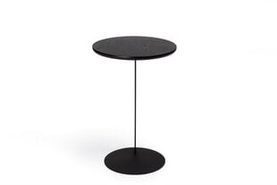 Kavos staliukas Oden 350, juodas kaina ir informacija | Kavos staliukai | pigu.lt