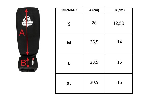 Kojų apsaugos DBX Bushido SP-20, juodos kaina ir informacija | Kovos menai | pigu.lt