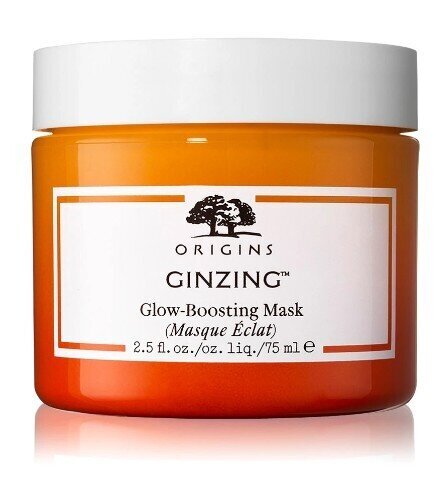 Šviesinamoji veido kaukė Origins Ginzing Glow Boosting Mask, 75 ml kaina ir informacija | Veido kaukės, paakių kaukės | pigu.lt