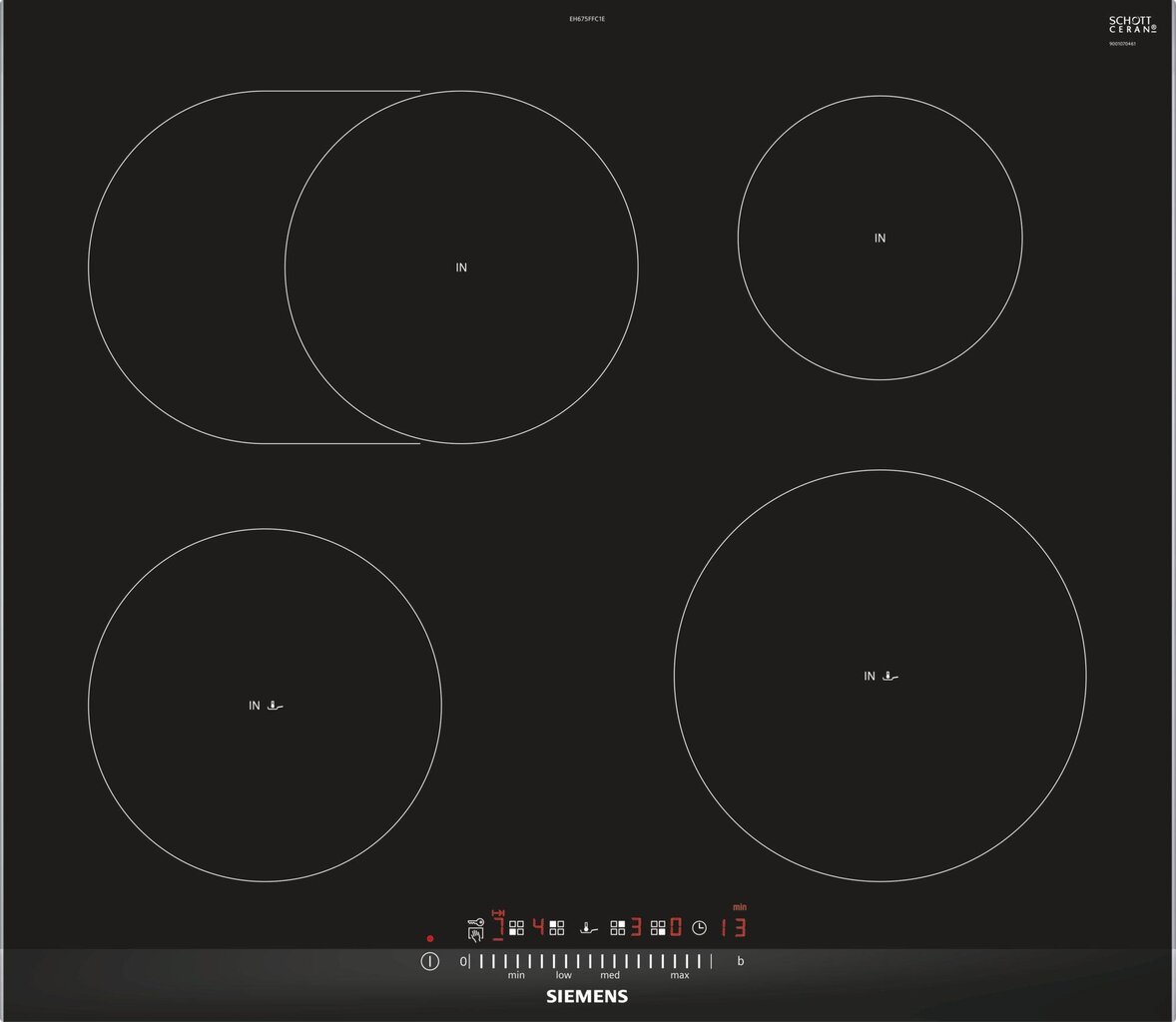 Электрическая поверхность Siemens EH 675 FFC 1 E цена | pigu.lt