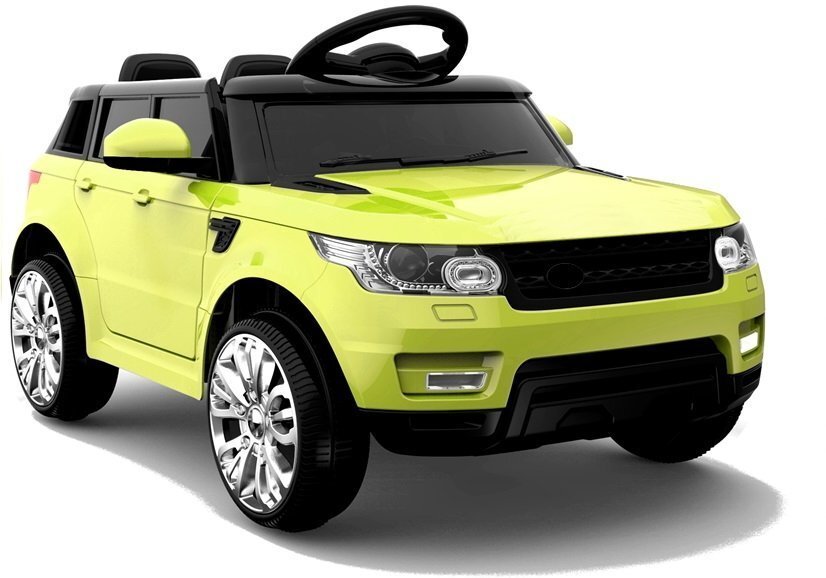 Vienvietis elektromobilis Range Rover HL1638, žalias kaina ir informacija | Elektromobiliai vaikams | pigu.lt