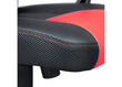 Žaidimų kėdė Interlink Devel, raudona/juoda kaina ir informacija | Biuro kėdės | pigu.lt
