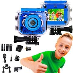 Extralink Kids Camera H18 Blue kaina ir informacija | Vaizdo kameros | pigu.lt