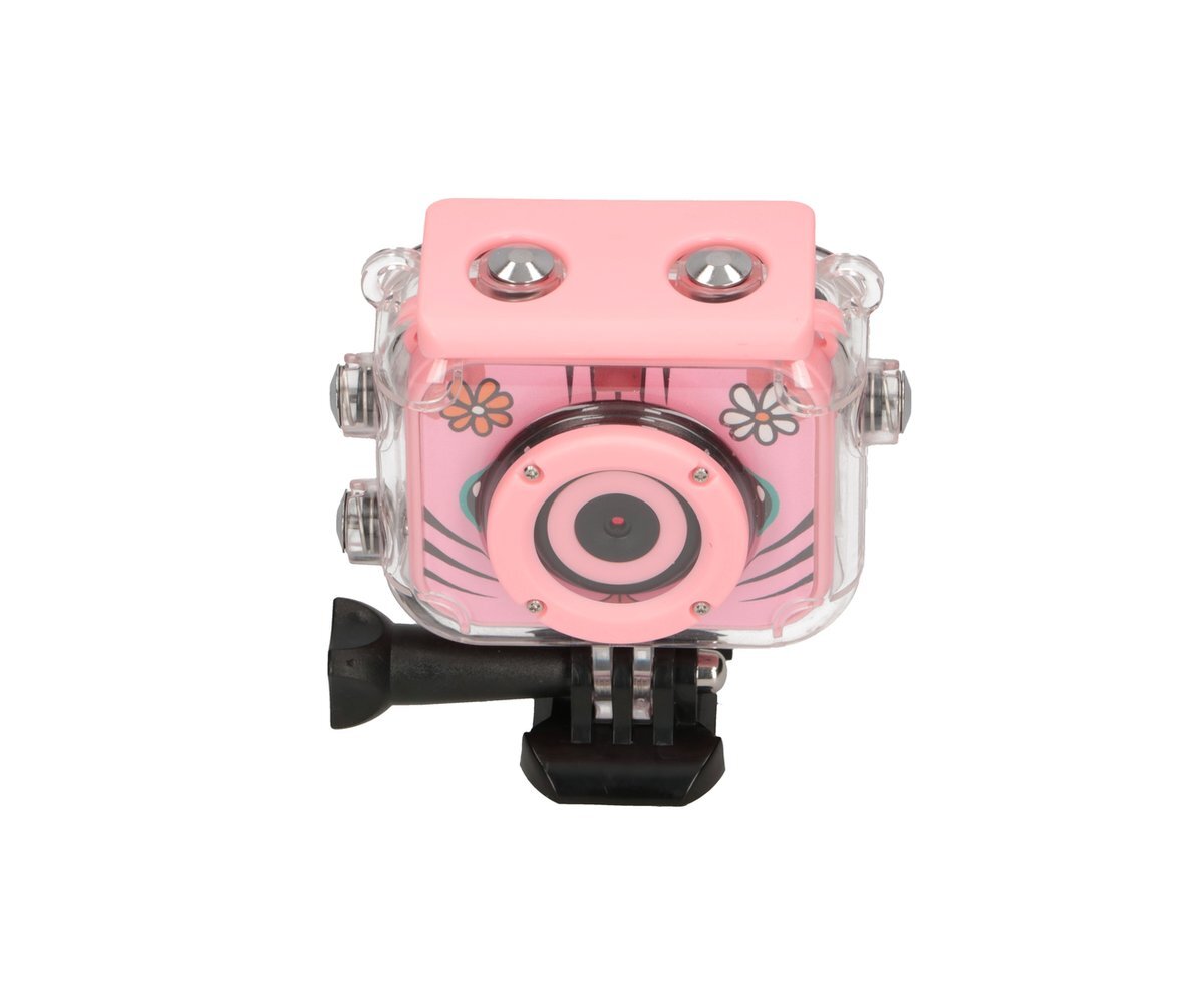 Extralink Kids Camera H18 Pink kaina ir informacija | Vaizdo kameros | pigu.lt