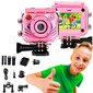 Extralink Kids Camera H18 Pink kaina ir informacija | Vaizdo kameros | pigu.lt
