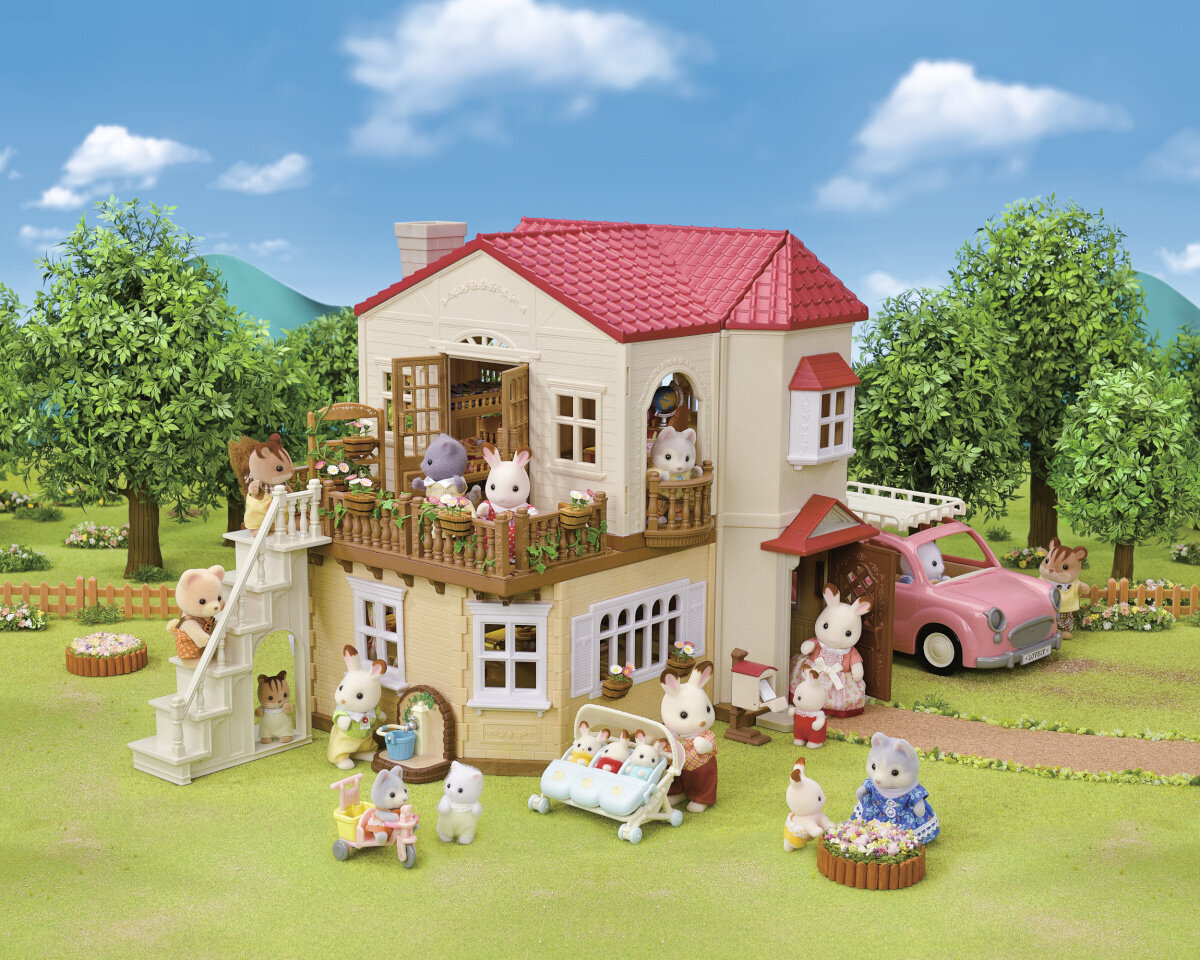 Žaislinis namas Sylvanian Families kaina ir informacija | Žaislai mergaitėms | pigu.lt