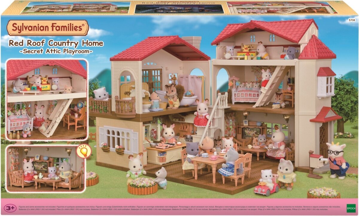 Žaislinis namas Sylvanian Families kaina ir informacija | Žaislai mergaitėms | pigu.lt