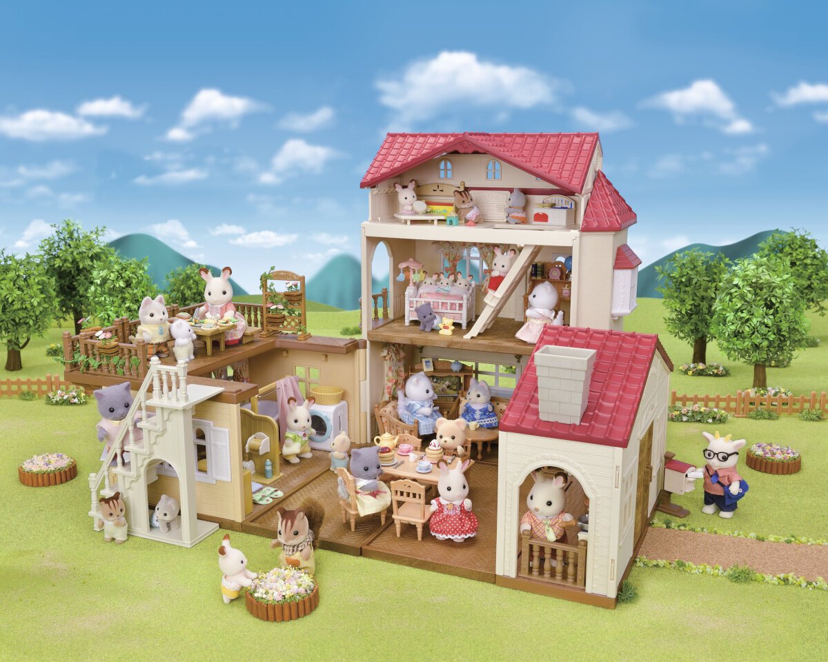 Žaislinis namas Sylvanian Families kaina ir informacija | Žaislai mergaitėms | pigu.lt